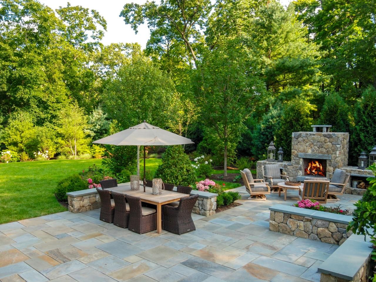 Landscaping and Patio